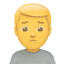 party man frowning
