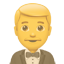 party man in tuxedo