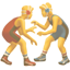 party men wrestling