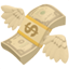 party money with wings