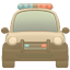party oncoming police car