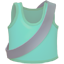 party running shirt with sash