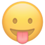 party stuck out tongue
