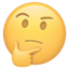 party thinking face