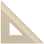 party triangular ruler
