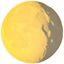 party waning gibbous moon