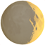 party waxing crescent moon