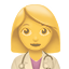 party woman health worker