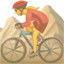 party woman mountain biker