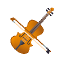 playing violin