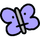purple butterfly