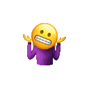 shruggy-grimace