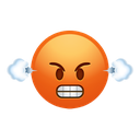 steaming angry
