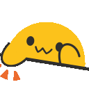 typing blob