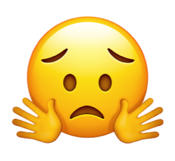 worried hands
